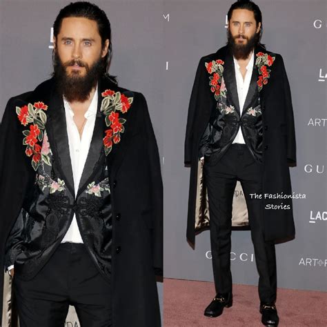 Jared Leto in Gucci at the 2017 LACMA Art + Film Gala